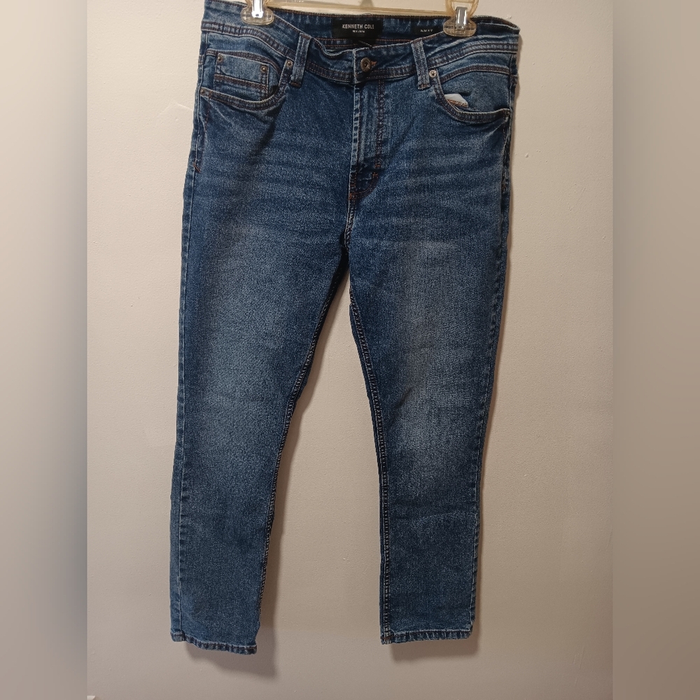 Men's Kenneth Cole Jeans size 34×30 slim Excellent Condition